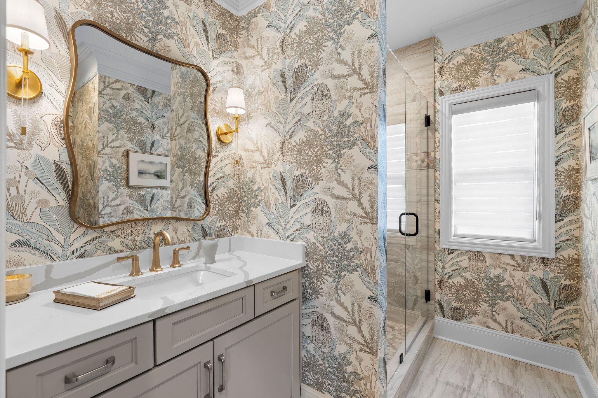 4190 Split Rail Way Whiteside, TN 37396 - Photo 15 of 25 a bathroom with a sink and a mirror