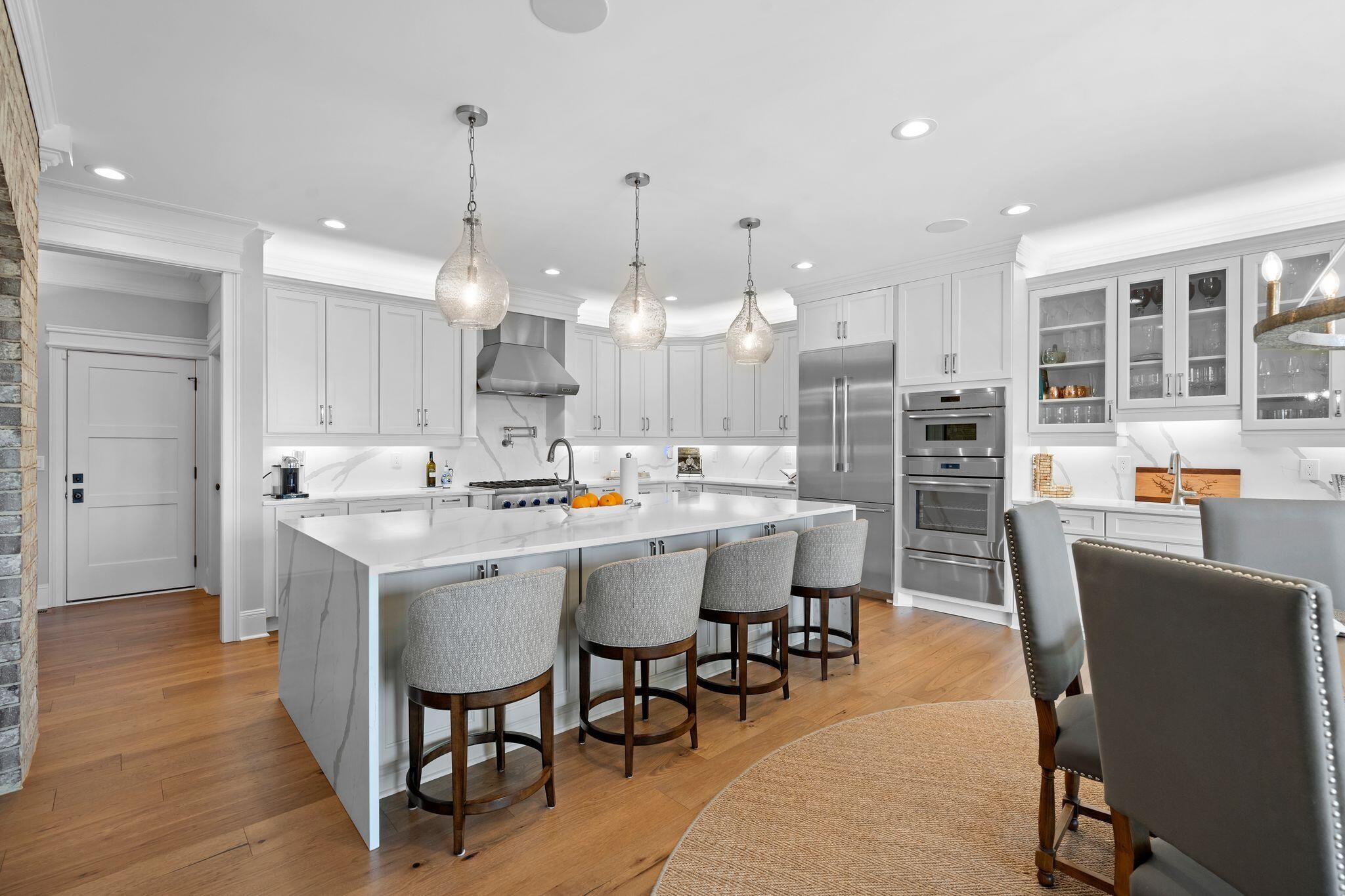 4190 Split Rail Way Whiteside, TN 37396 - Photo 3 of 25 a large kitchen with a table and chairs