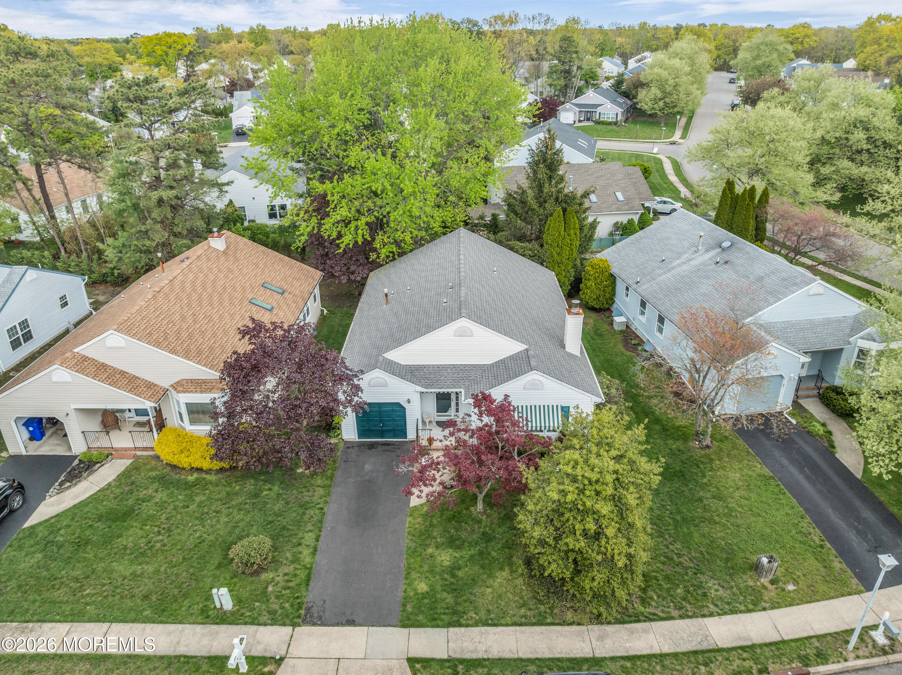 4 Brant Drive Brick, NJ 08724 - Photo 26 of 34 an aerial view of a house