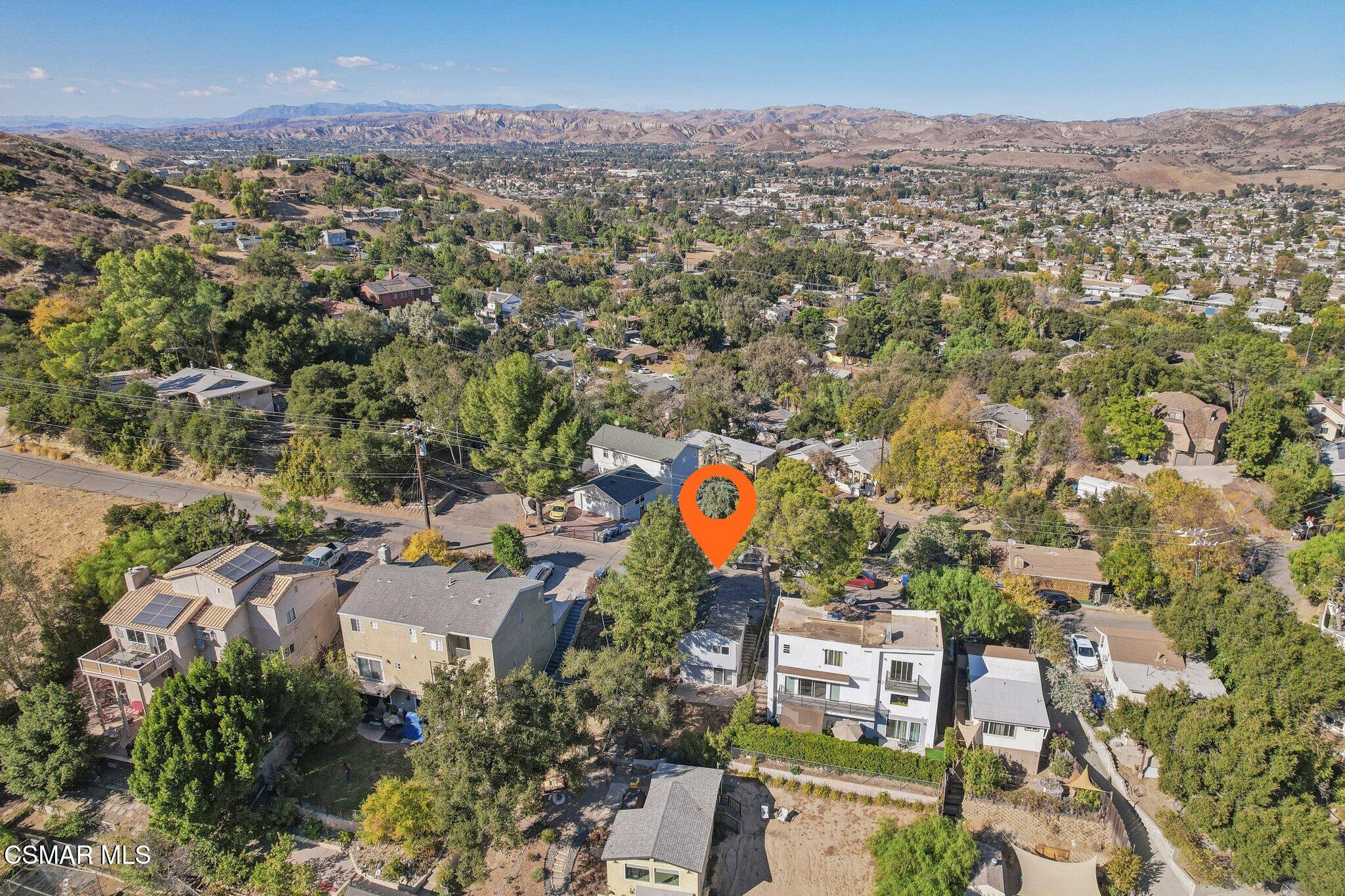 1068 Alta Vista Road Simi Valley, CA 93063 - Photo 14 of 16 an aerial view of a city