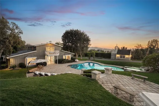 front view of a house with a street