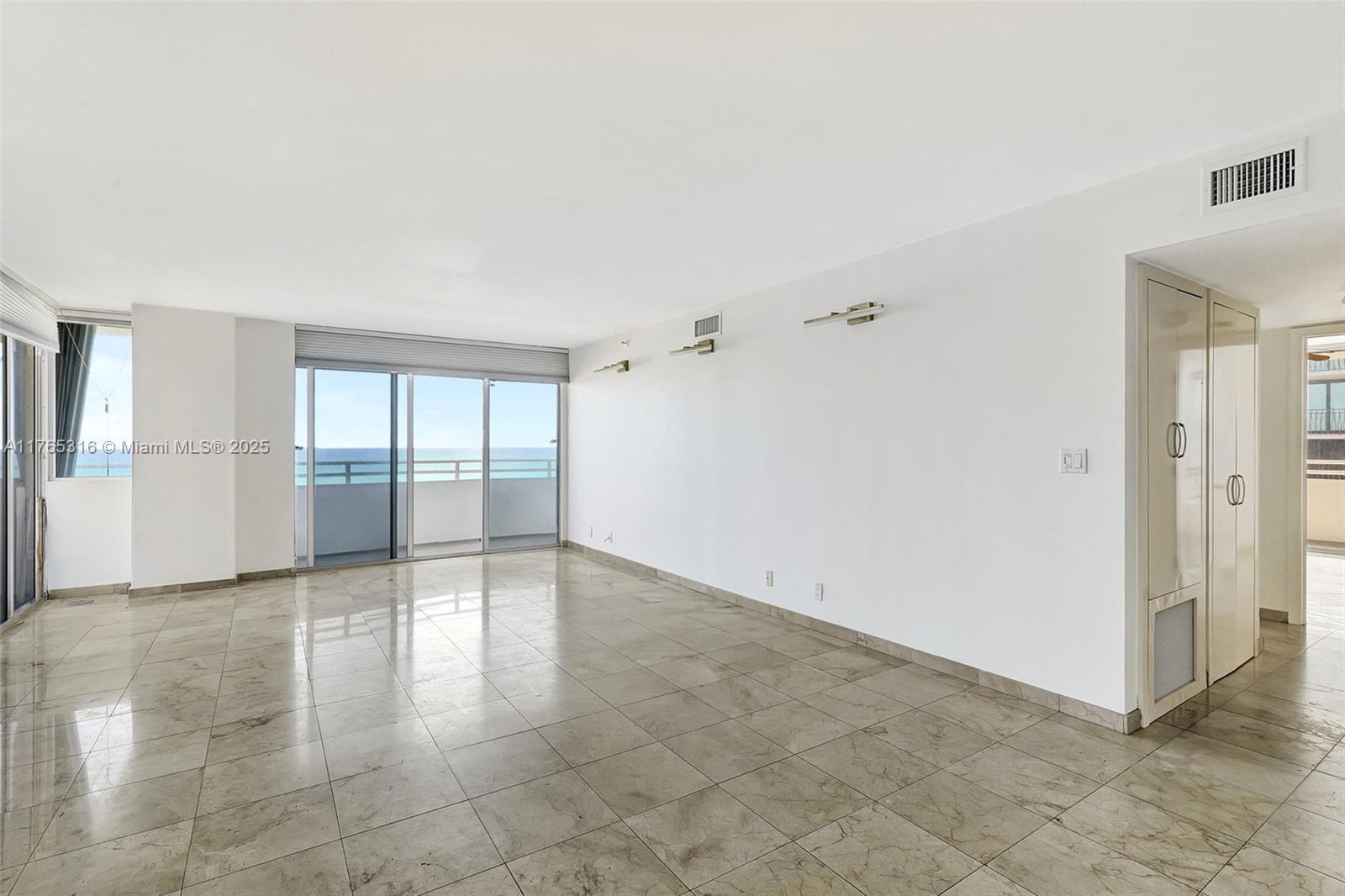 8911 Collins Avenue, Unit 605 Surfside, FL 33154 - Photo 4 of 46 Living/Dining Room