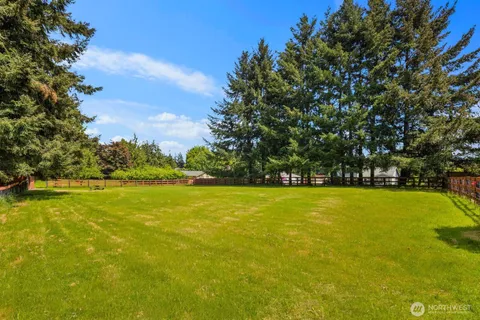 a view of outdoor space and swimming pool