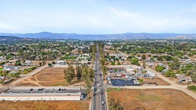 a view of road with cars