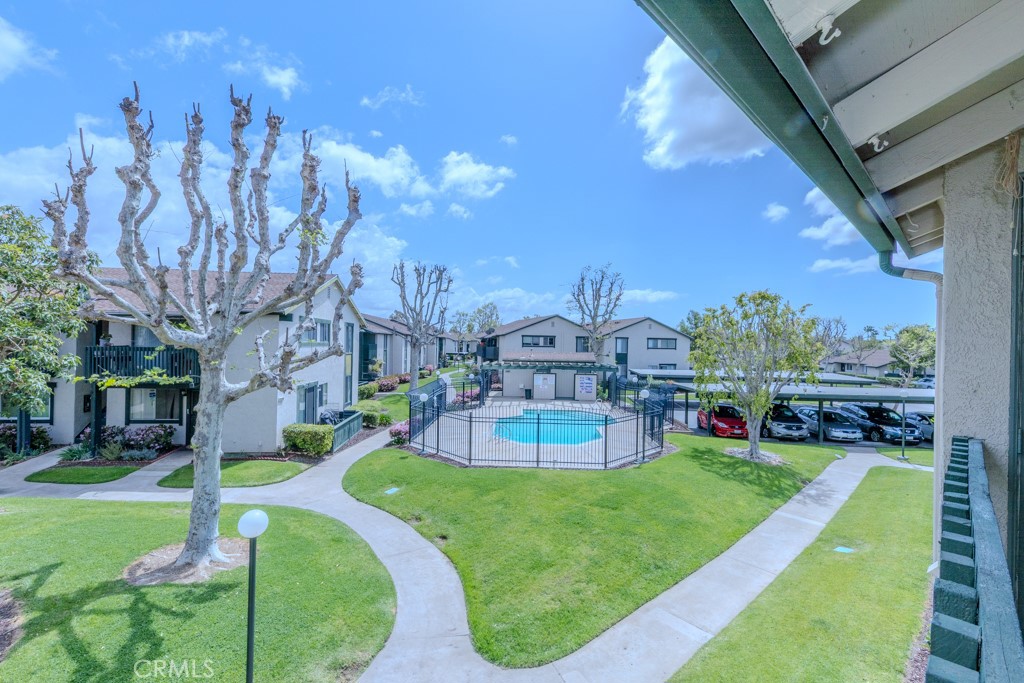 23222 Orange, Unit 4 Lake Forest, CA 92630 - Photo 31 of 35 a view of a backyard with plants and a patio