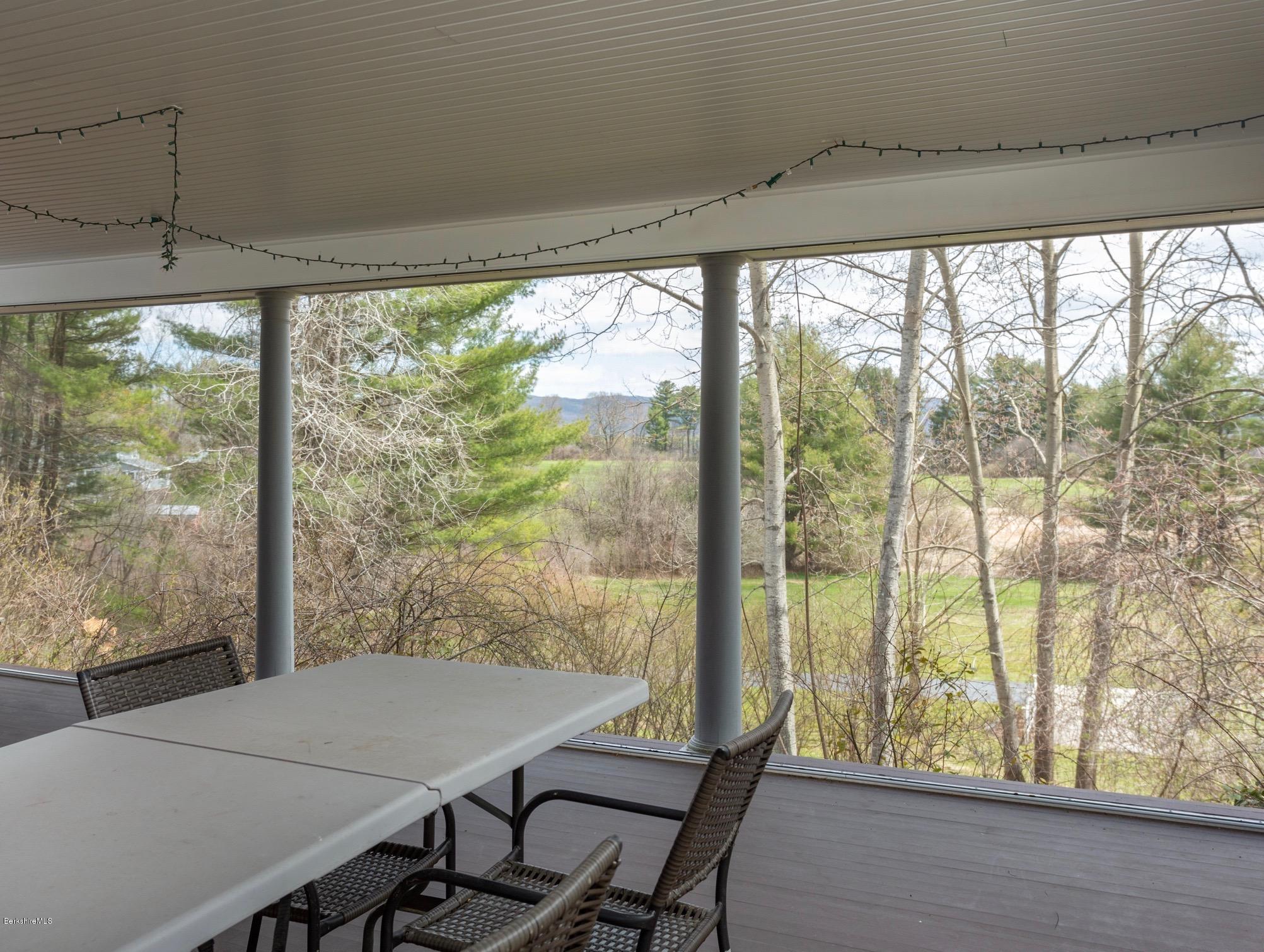 435 Stockbridge Road Lee, MA 01238 - Photo 11 of 21 Screened Porch with View