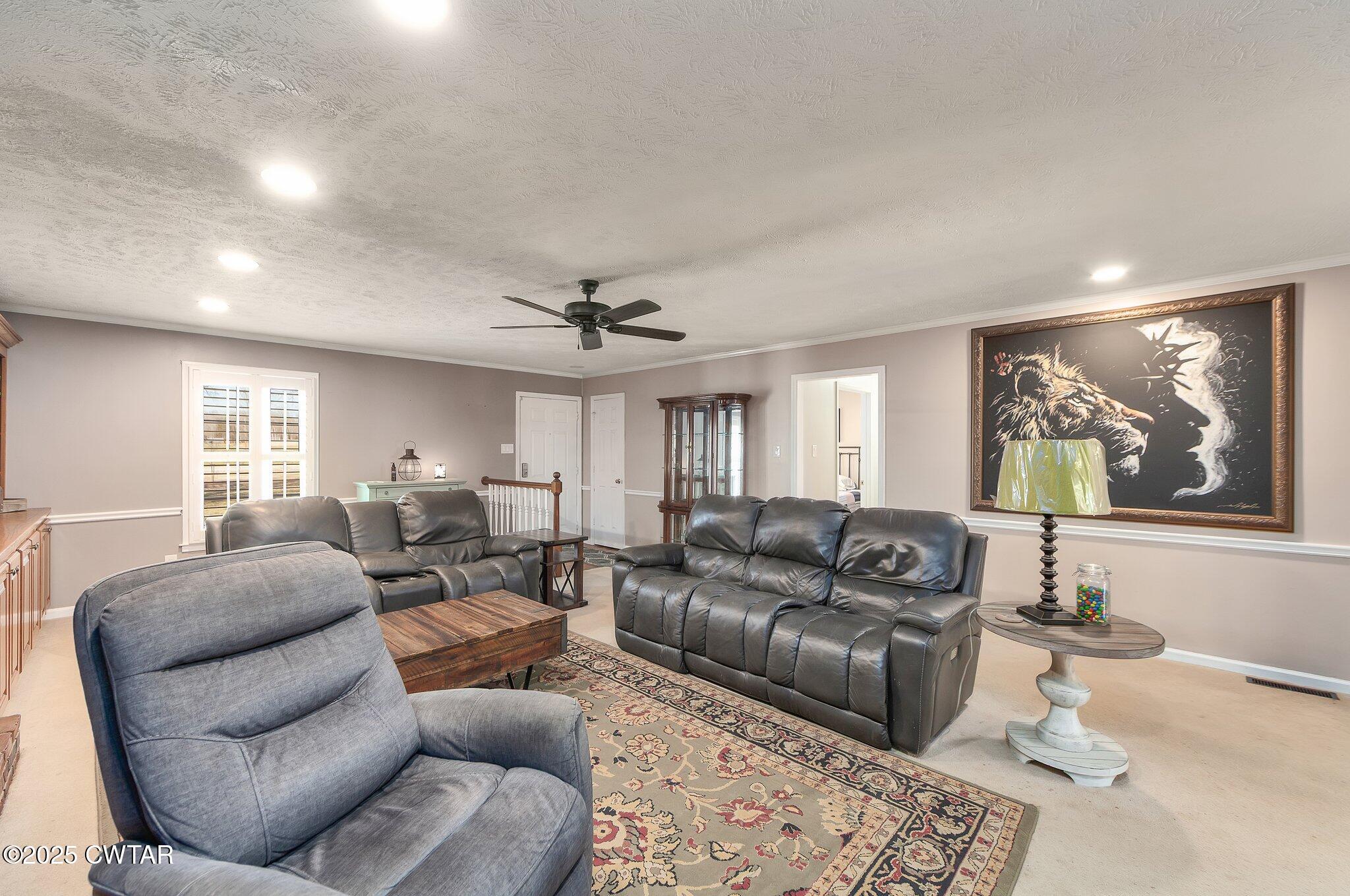 280 St Road Beech Bluff, TN 38313 - Photo 3 of 46 a living room with furniture and a large window