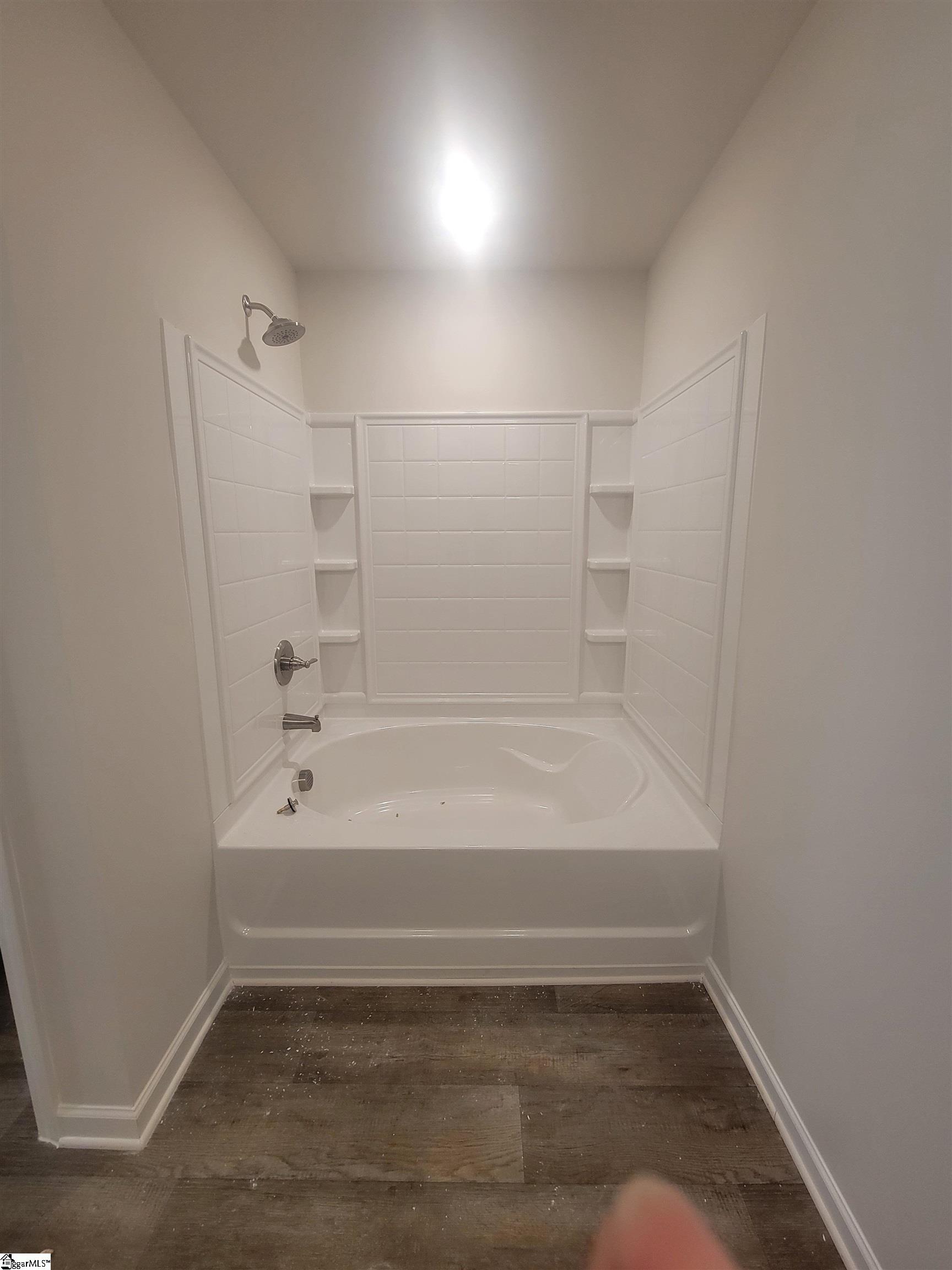 216 Green Pasture Road Fountain Inn, SC 29644 - Photo 19 of 19 Master tub sits by itself across from double sink vanity with LED lights. *Separate toilet with door *Two separate closets. * sorry, no picture available