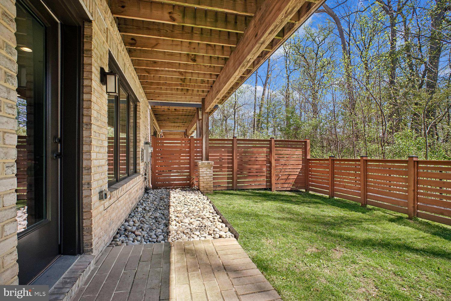 5344 Merriam Street Bethesda, MD 20814 - Photo 47 of 70 Screened Entry to Fenced Yard