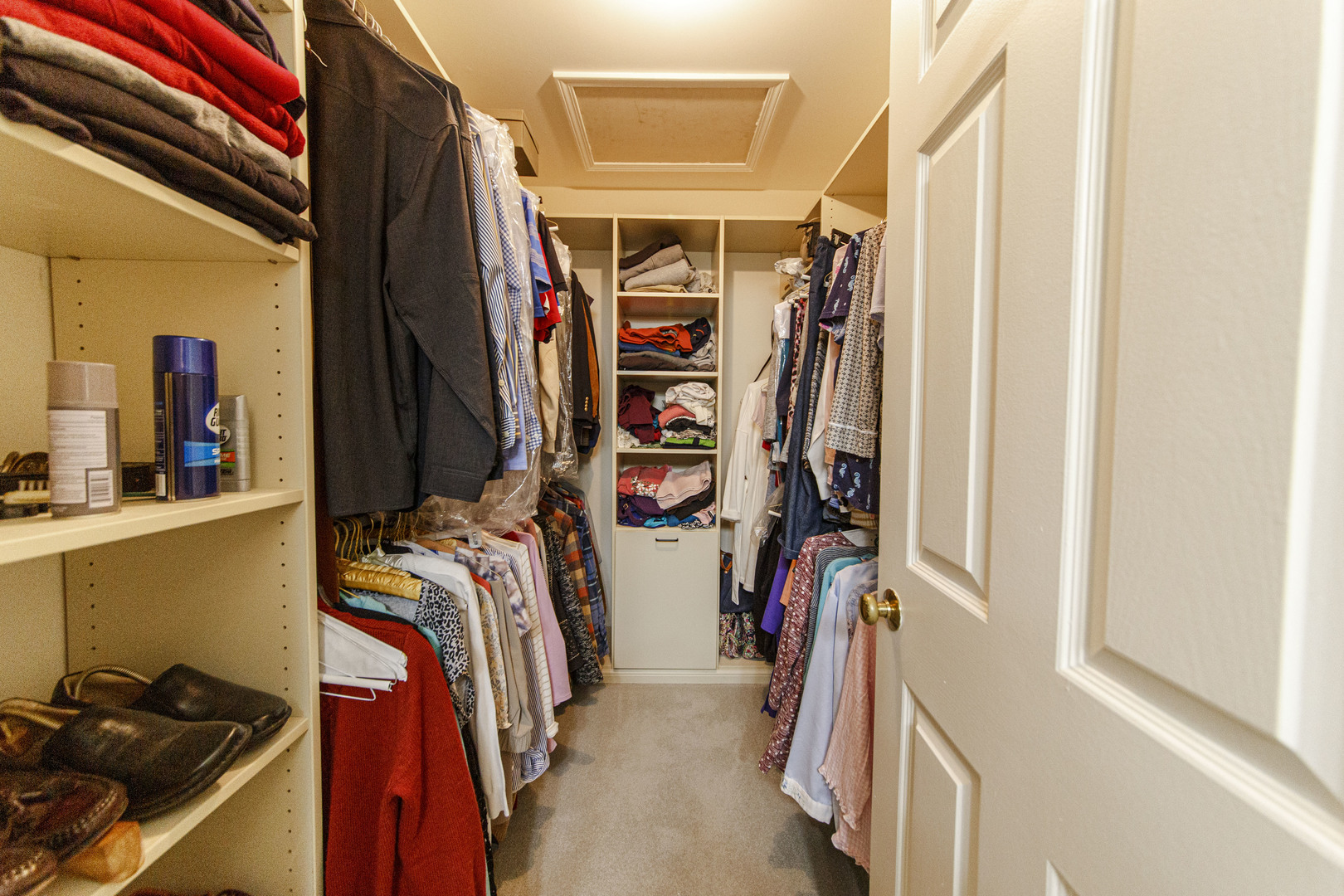 1109 Oakview Drive Wheaton, IL 60187 - Photo 18 of 23 a view of walk in closet with clothes and shoes