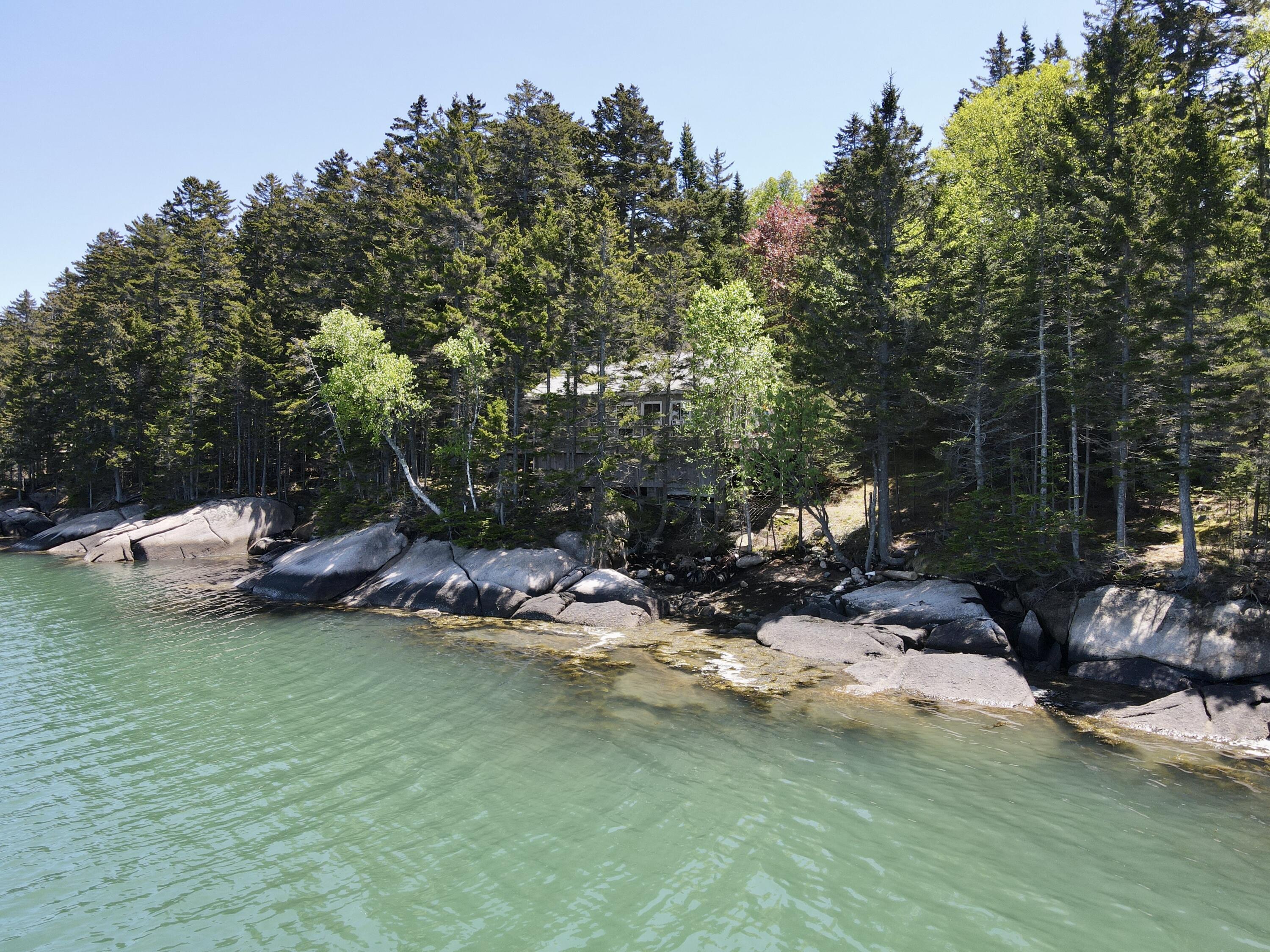 135 Eaton Point Road Deer Isle, ME 04627 - Photo 1 of 41 View from ocean front
