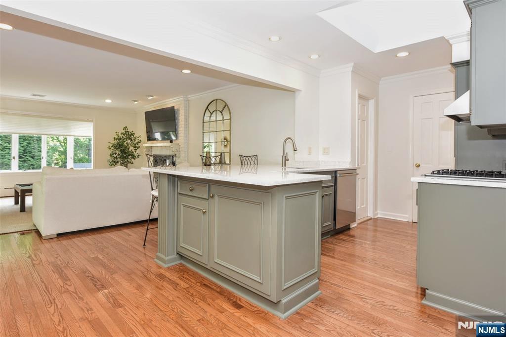 60 Dimmig Road Upper Saddle River, NJ 07458 - Photo 21 of 40 a kitchen with a sink appliances and cabinets