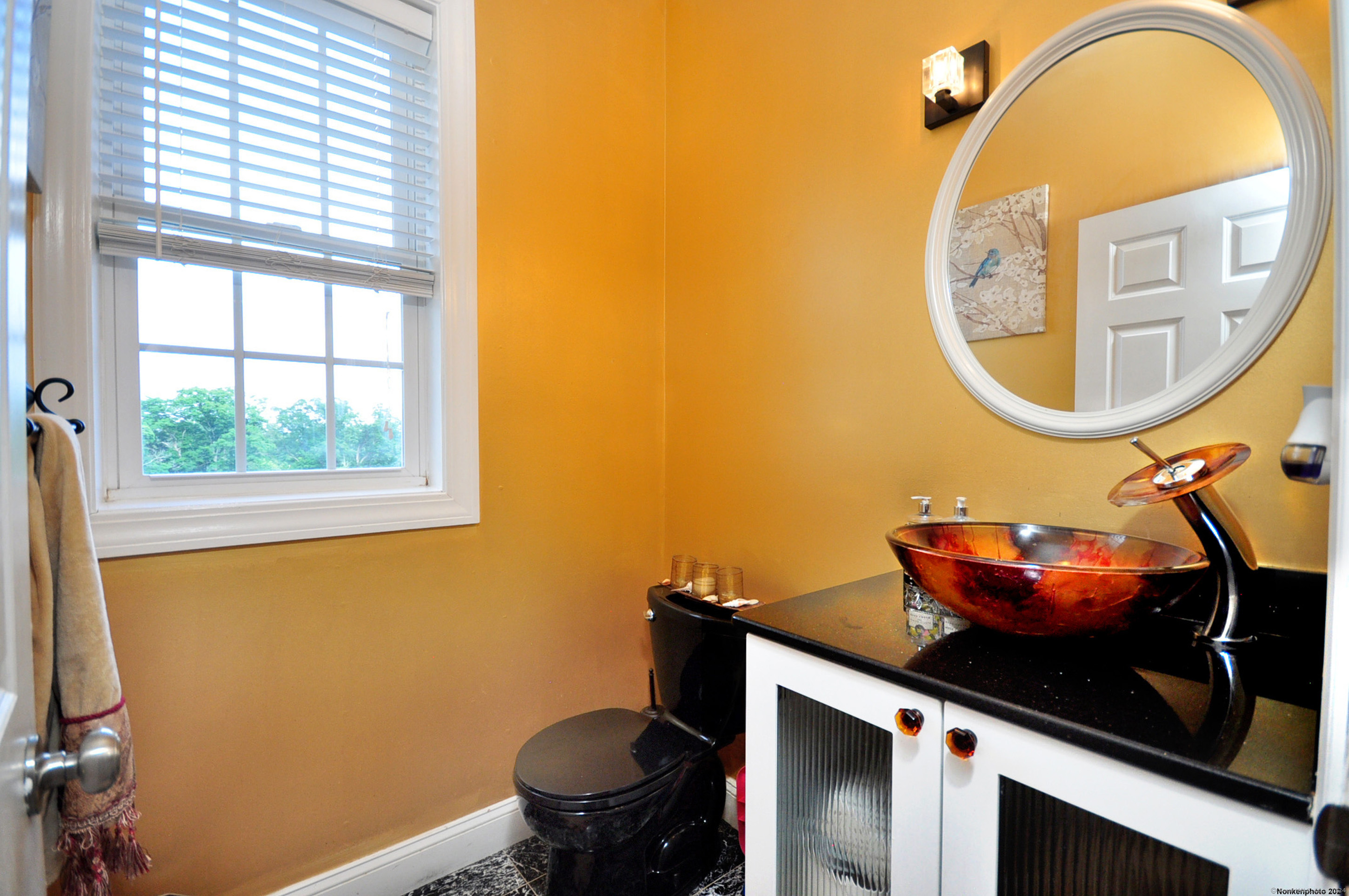 3 Maplecrest Lane Hamden, CT 06514 - Photo 20 of 40 a bathroom with a sink mirror and toilet