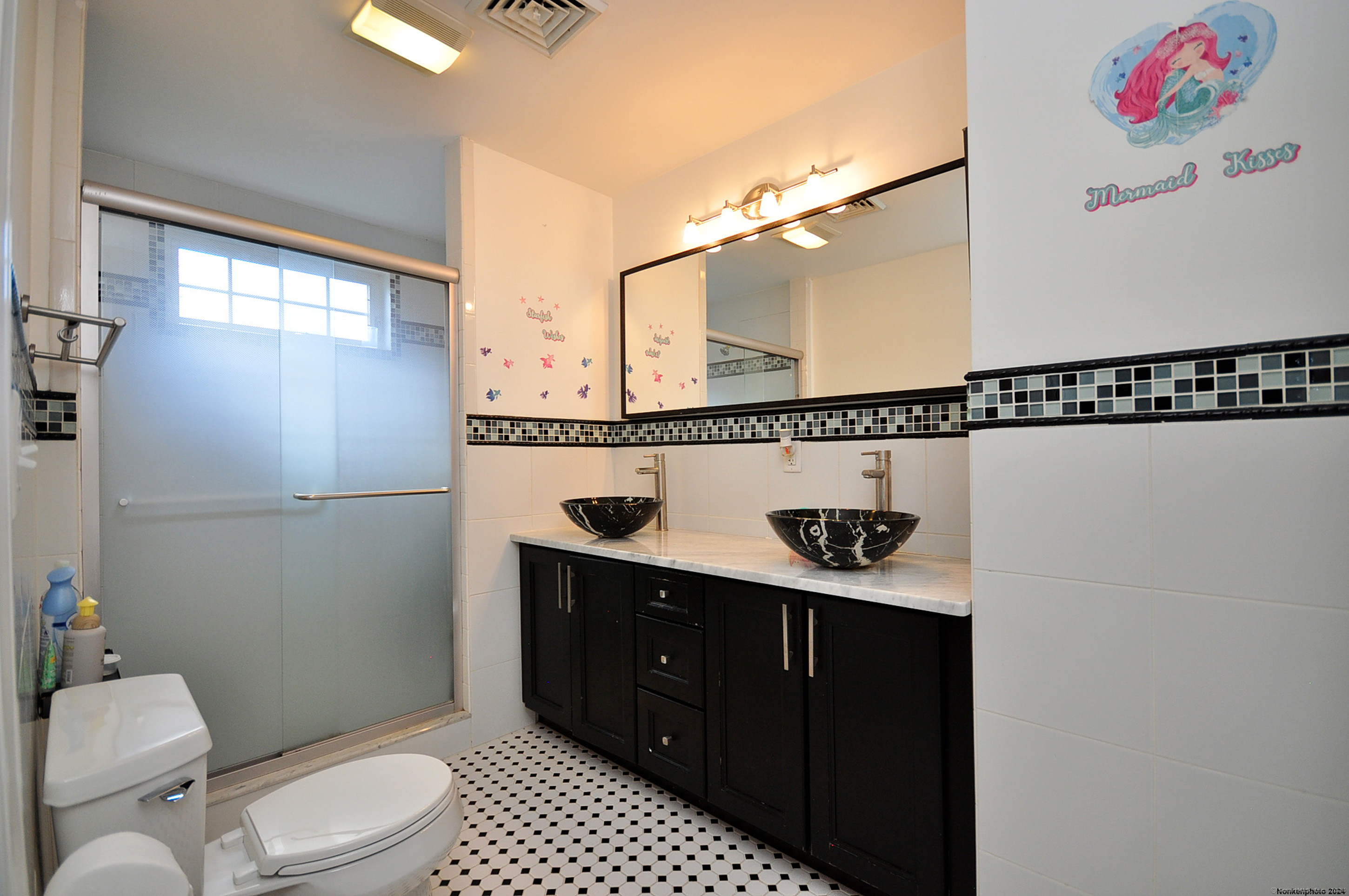 3 Maplecrest Lane Hamden, CT 06514 - Photo 31 of 40 a bathroom with a toilet a sink and shower