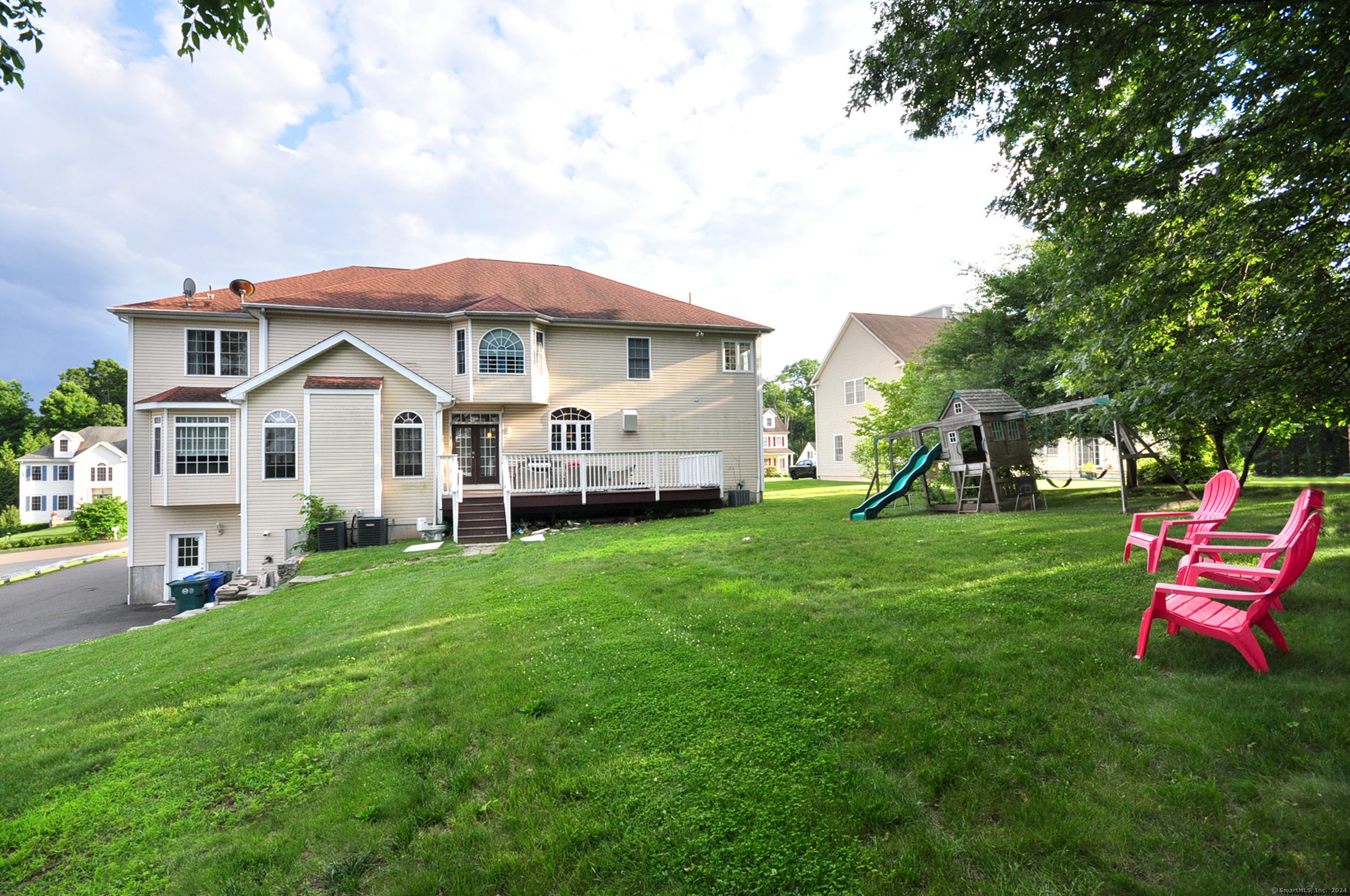 3 Maplecrest Lane Hamden, CT 06514 - Photo 39 of 40 a view of a house with a yard porch and sitting area