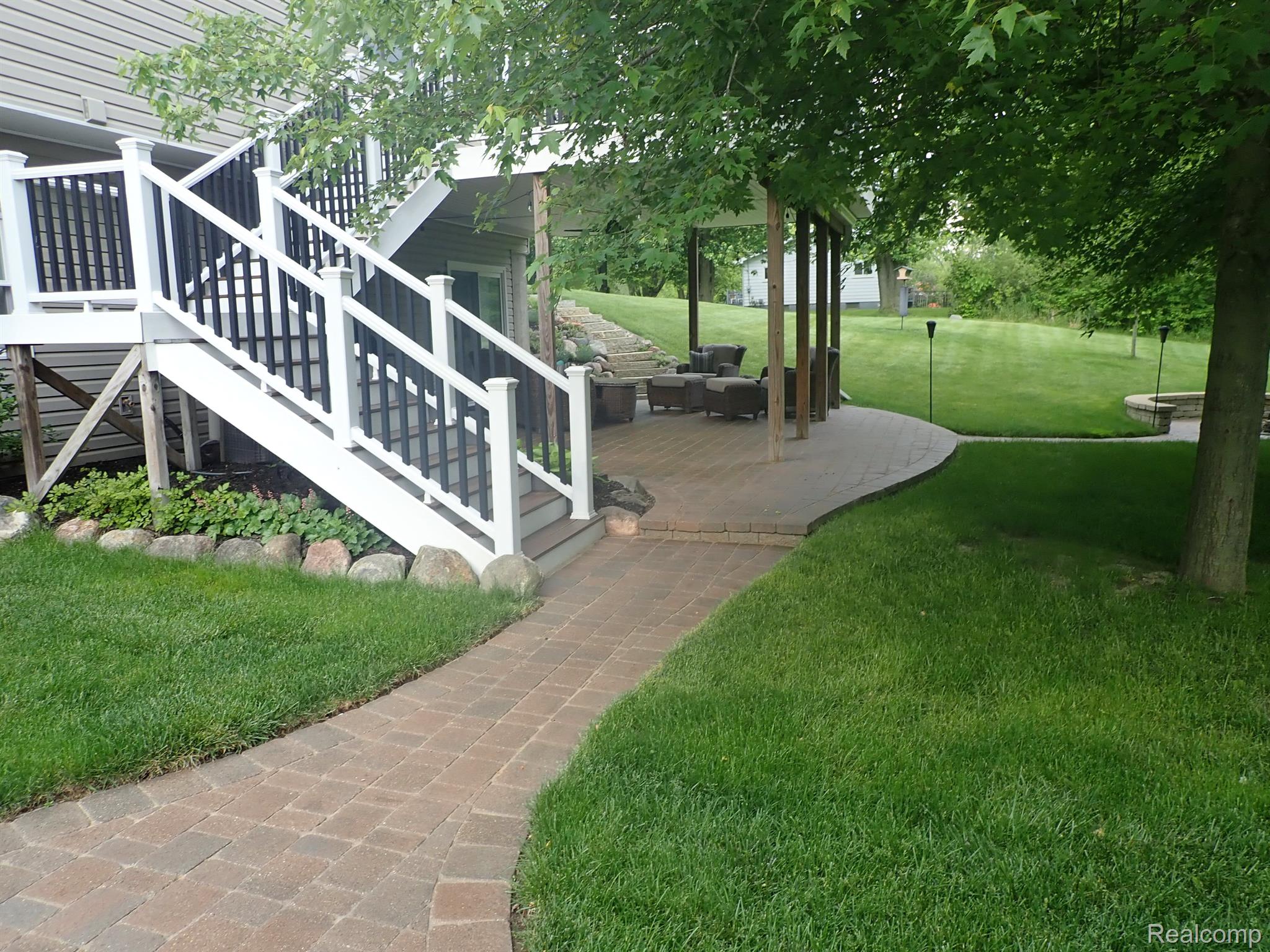 10438 Coolidge Road Goodrich, MI 48438 - Photo 40 of 49 Brick patio