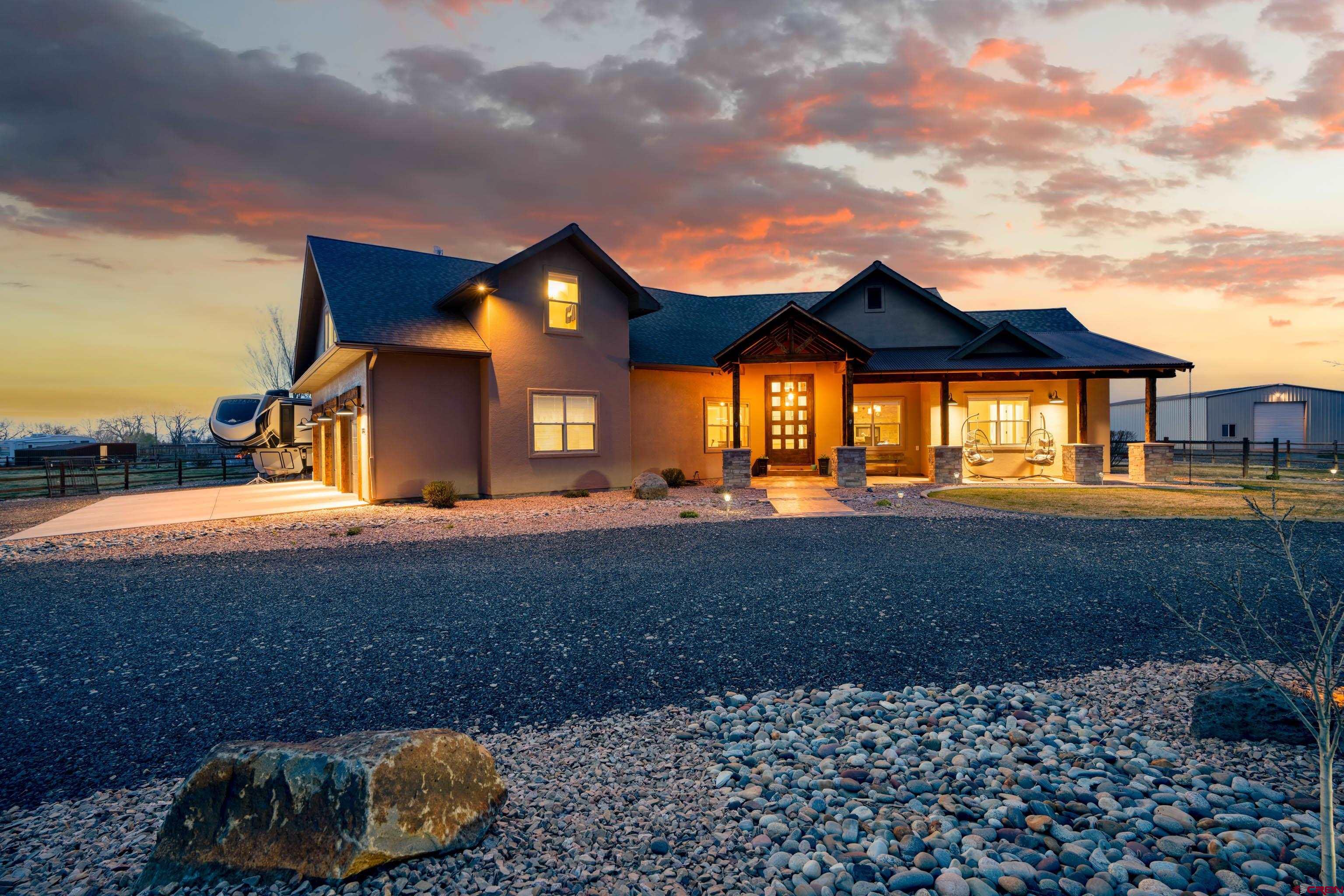 a view of house with outdoor space
