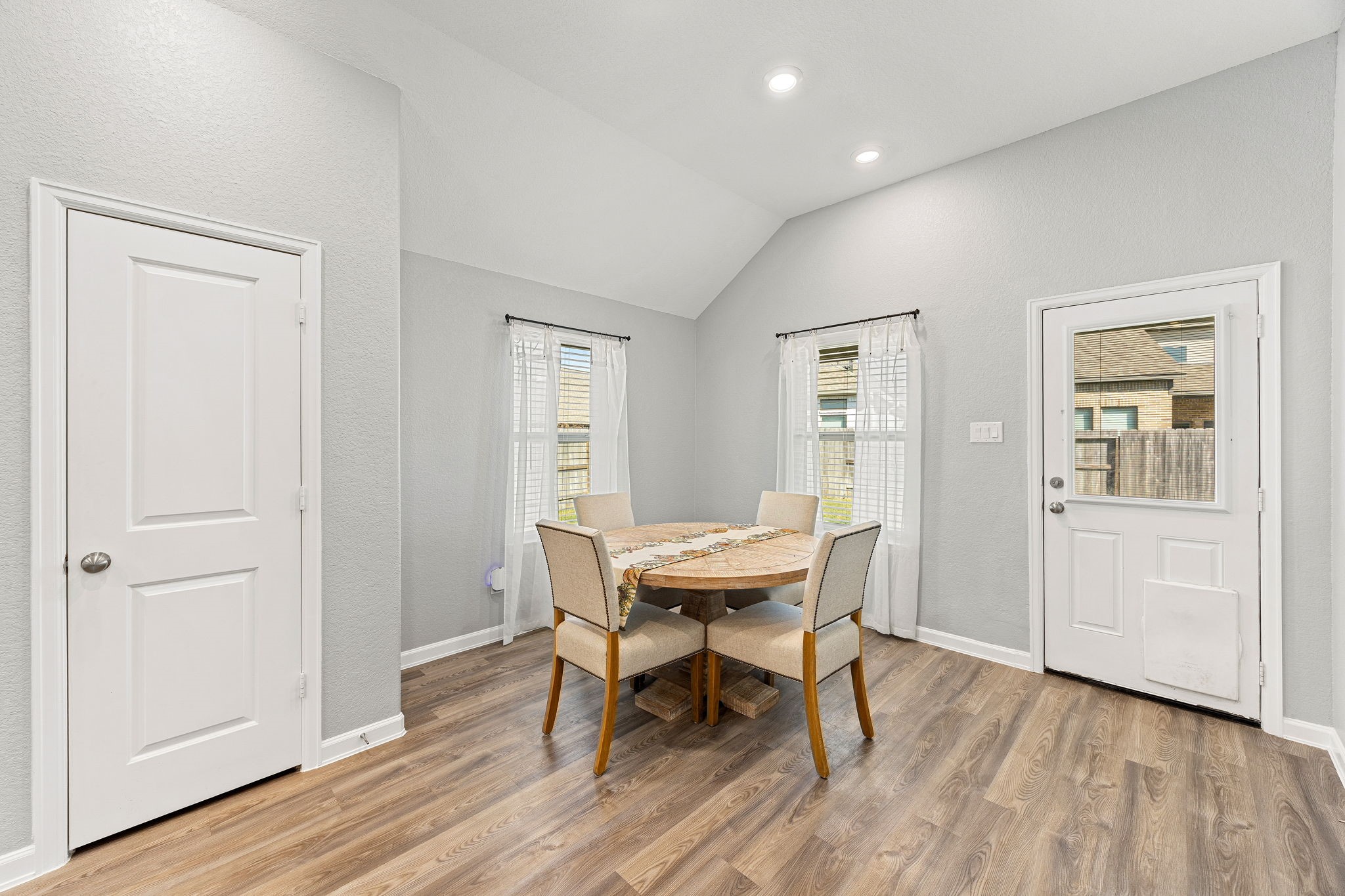 23002 Blackstone Park Road Katy, TX 77493 - Photo 14 of 36 a workspace with wooden floor