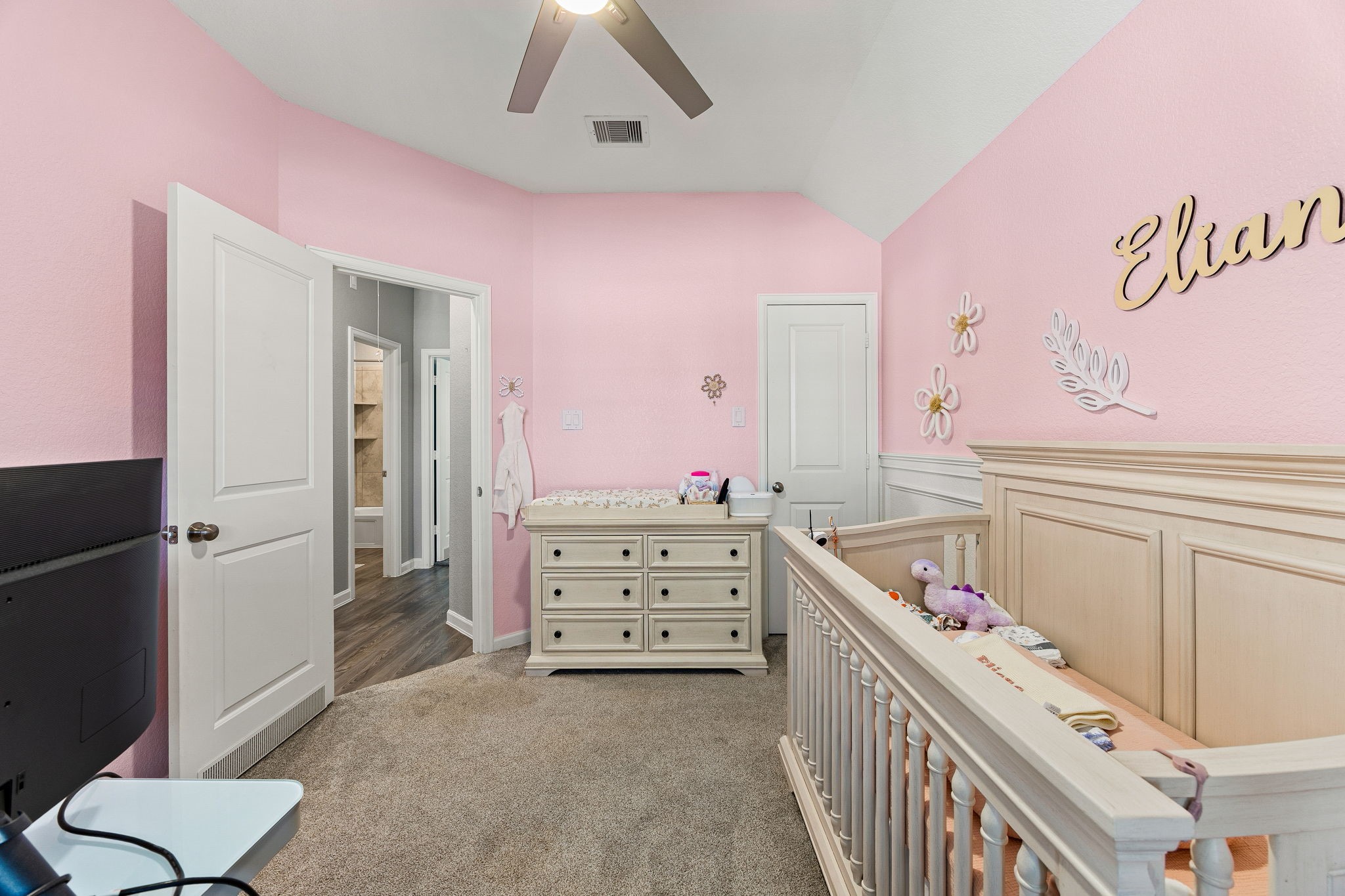 23002 Blackstone Park Road Katy, TX 77493 - Photo 23 of 36 a room with furniture and baby crib