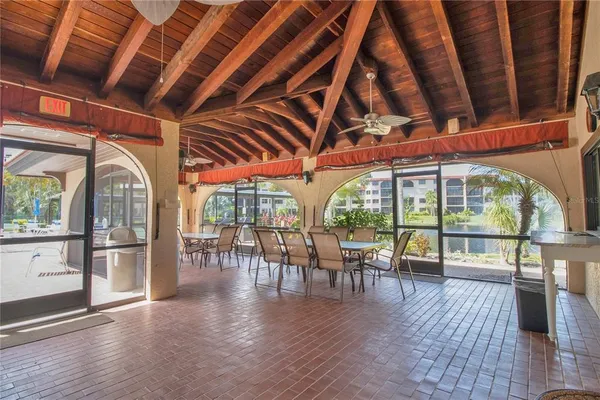 a view of balcony and deck