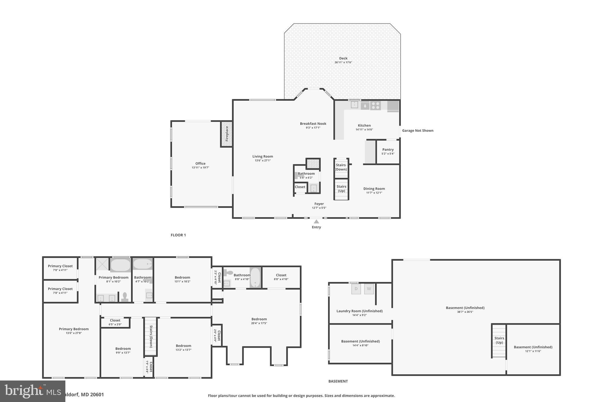 4940 Bryantown Road Waldorf, MD 20601 - Photo 102 of 102 Combined floorplan