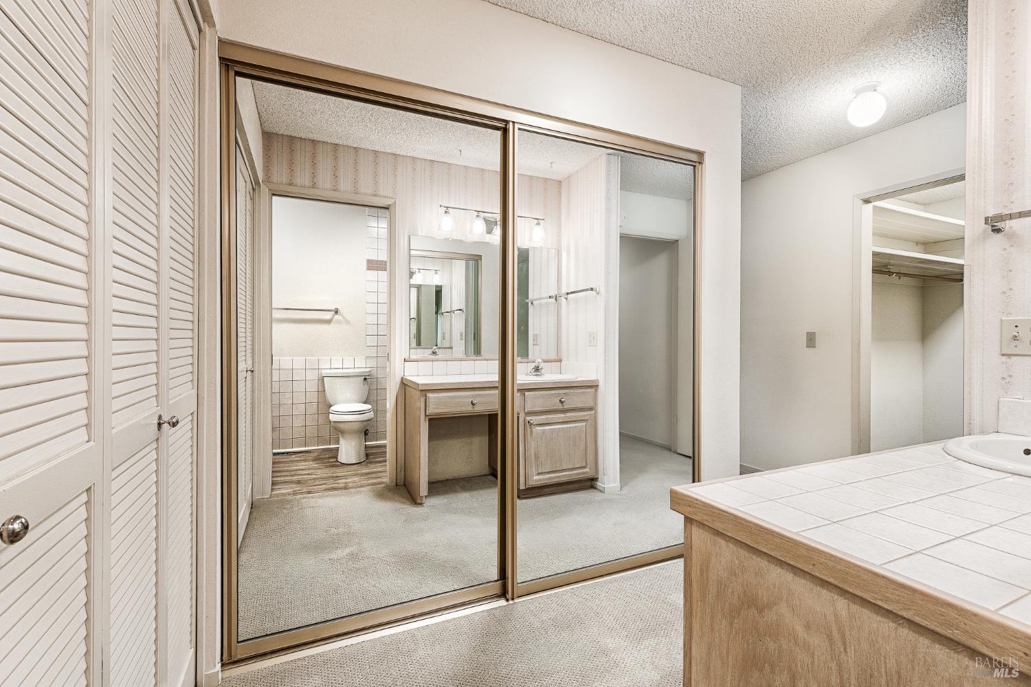 138 Oak Shadow Drive Santa Rosa, CA 95409 - Photo 35 of 50 a bathroom with a shower and a sink