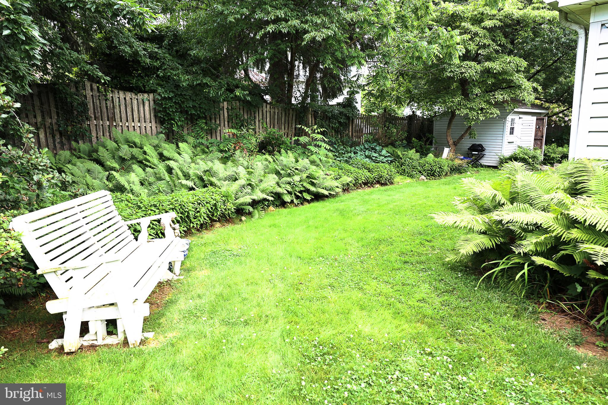 336 Overhill Road Wayne, PA 19087 - Photo 35 of 37 Back Yard with shed
