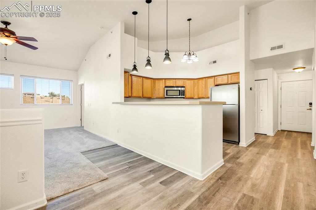 3765 Hartsock Lane, Unit 307 Colorado Springs, CO 80917 - Photo 16 of 37 a view of a kitchen with a sink