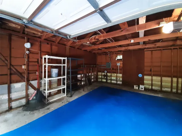 a view of room with gym equipment