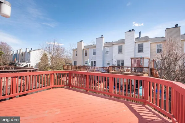 a view of a balcony with city view