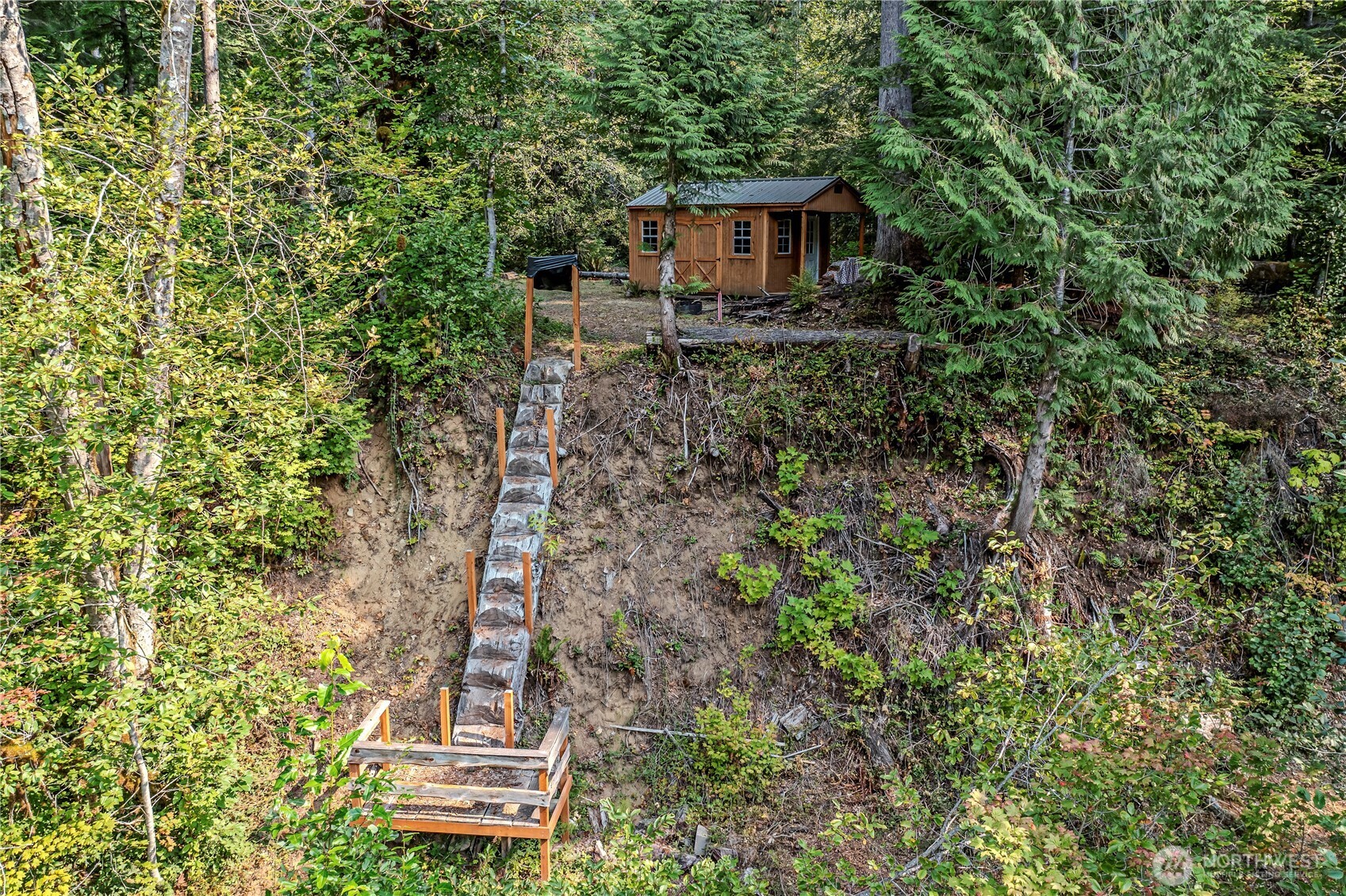 0 North Duckabush Road Brinnon, WA 98320 - Photo 9 of 29 a view of a house with a yard