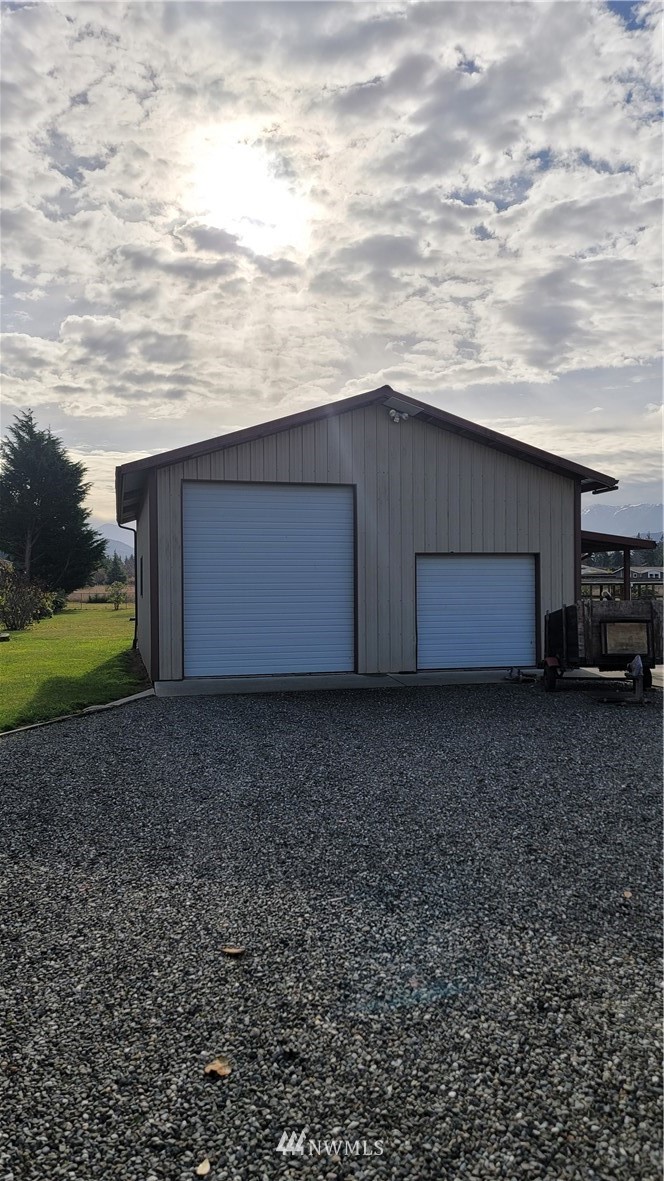 171 Mantle Road Sequim, WA 98382 - Photo 19 of 34 a house view with a backyard space