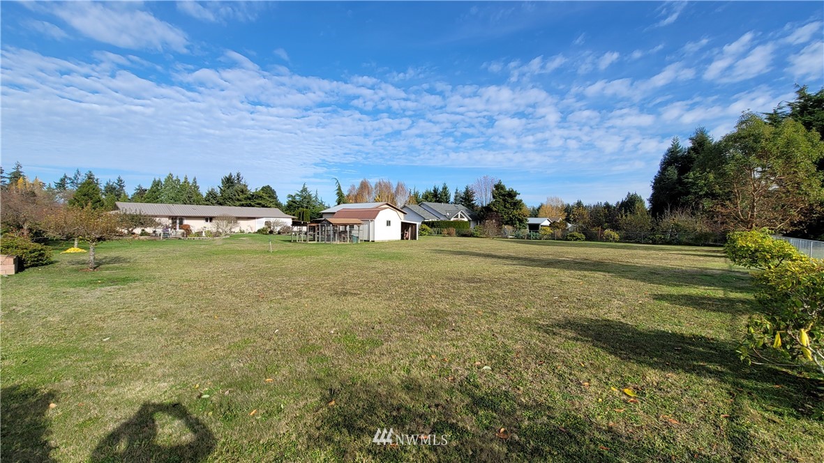 171 Mantle Road Sequim, WA 98382 - Photo 34 of 34 a view of a field with an outdoor space