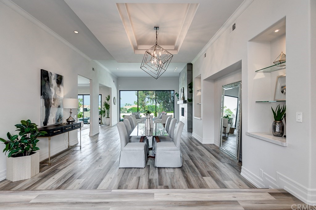 11 Marbella Dana Point, CA 92629 - Photo 3 of 50 a view of a dining room with furniture window and wooden floor
