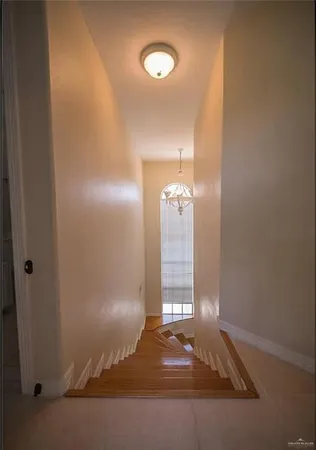 a view of empty room
