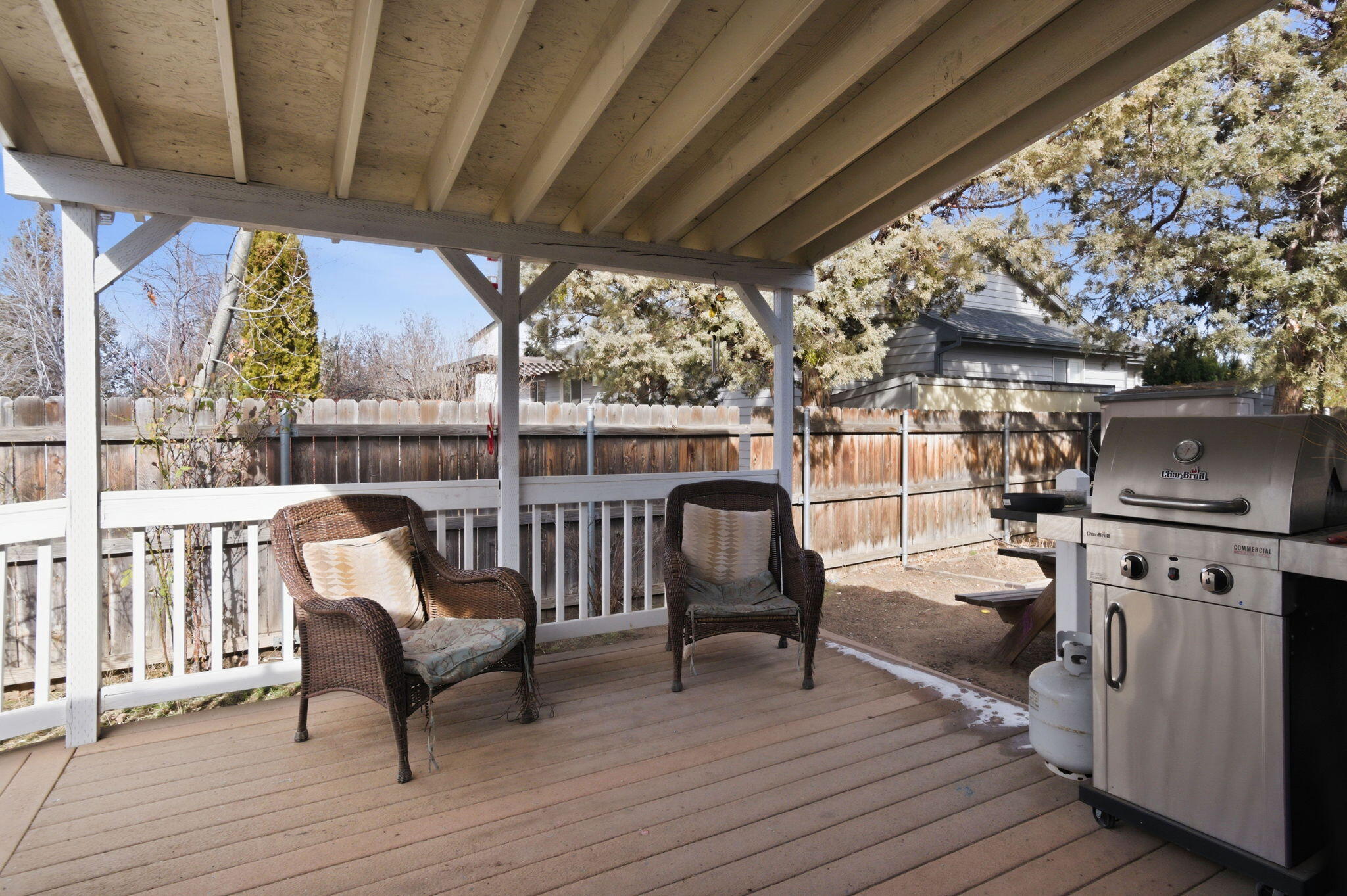 2934 Northeast Wells Acres Road Bend, OR 97701 - Photo 21 of 24 Back Covered Deck