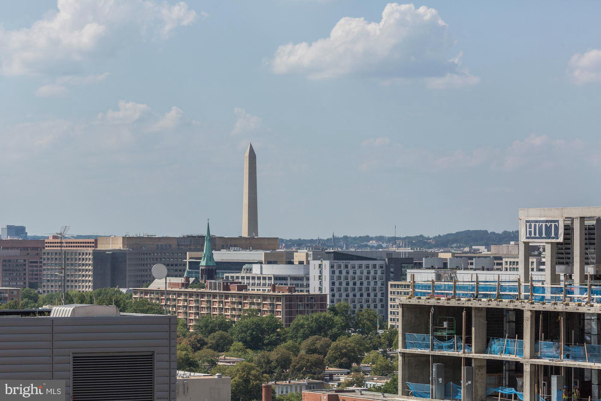 1025 First Street Southeast, Unit 1013 Washington, DC 20003 - Photo 15 of 26 Washington Monument from Rooftop
