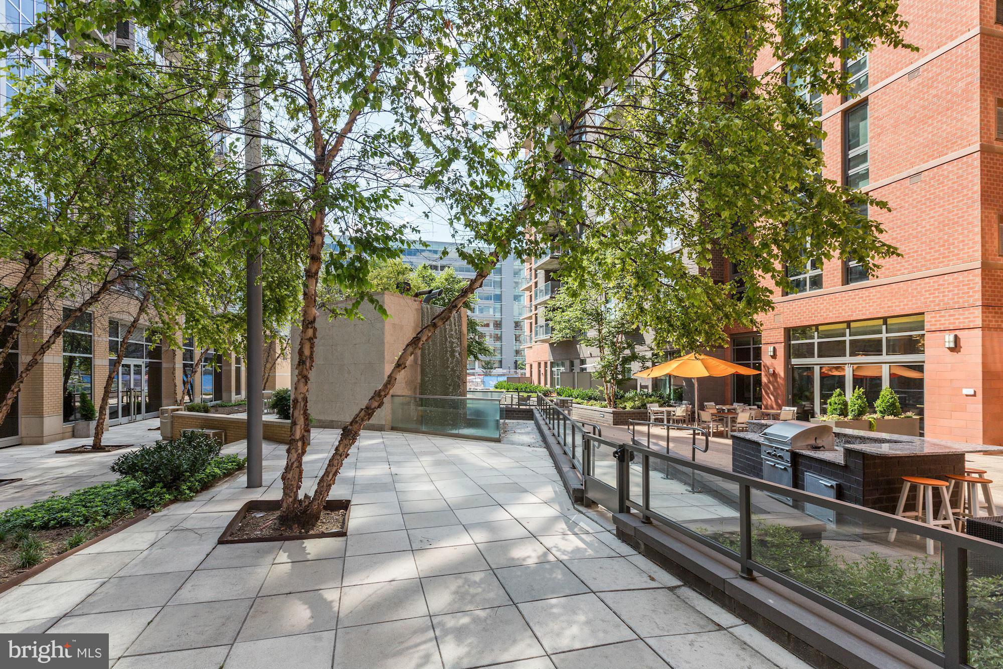 1025 First Street Southeast, Unit 1013 Washington, DC 20003 - Photo 20 of 26 Ground Level Courtyard