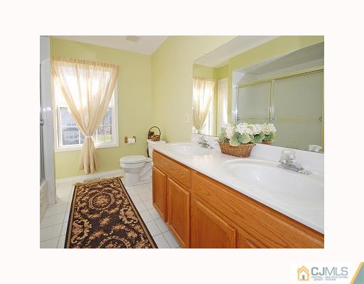 3 Stratton Road Old Bridge, NJ 07747 - Photo 9 of 10 a bathroom with a sink a mirror and a bathtub