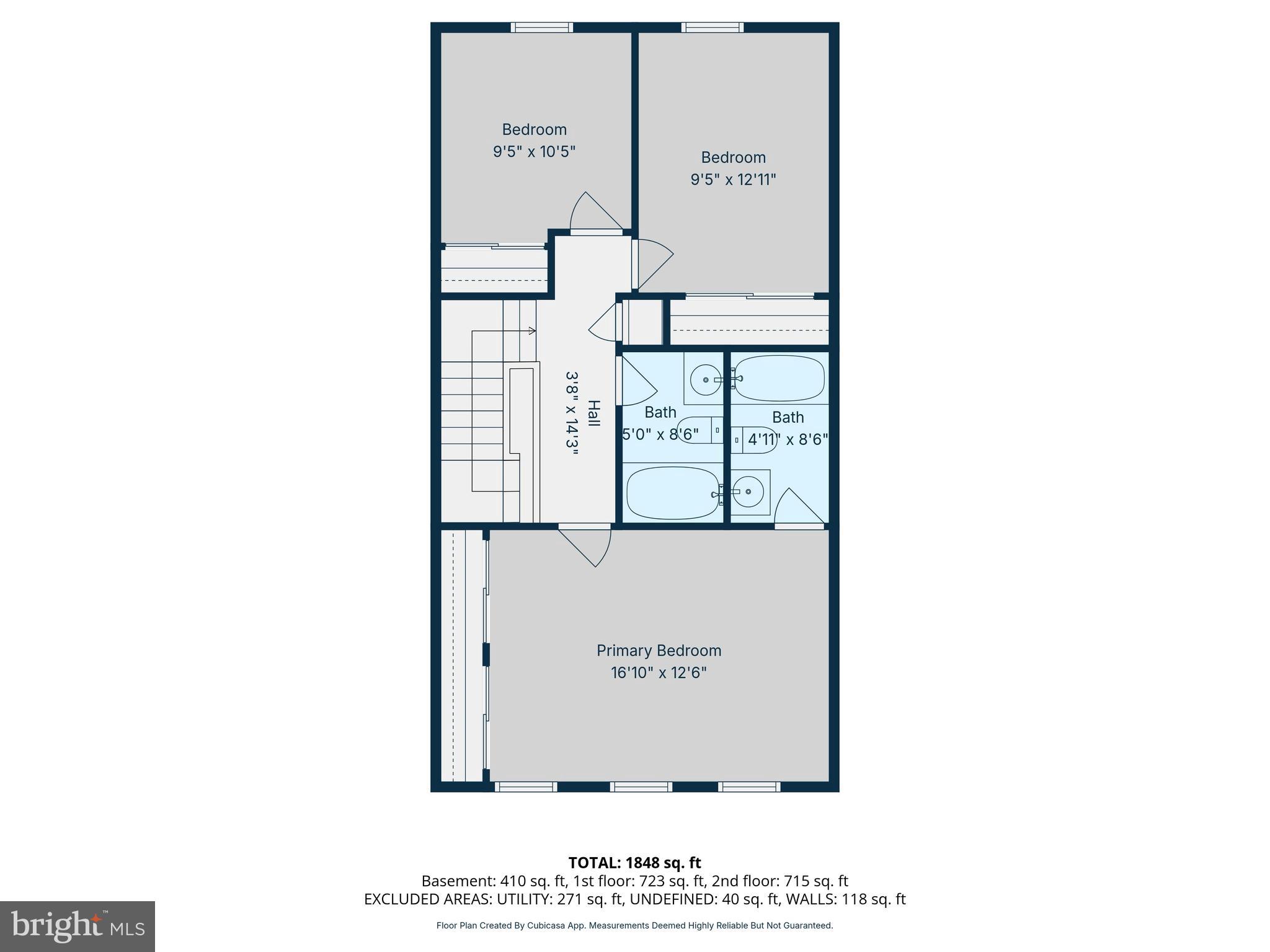 59 Winchester Court Reading, PA 19606 - Photo 38 of 39 a picture of floor plan