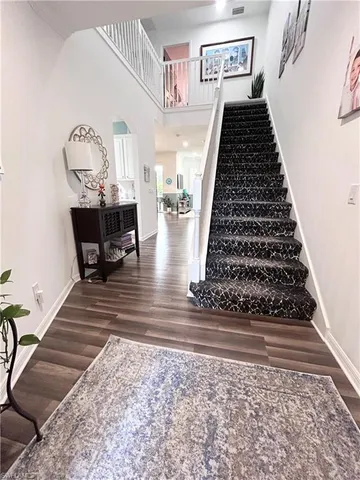 a view of entryway and hall