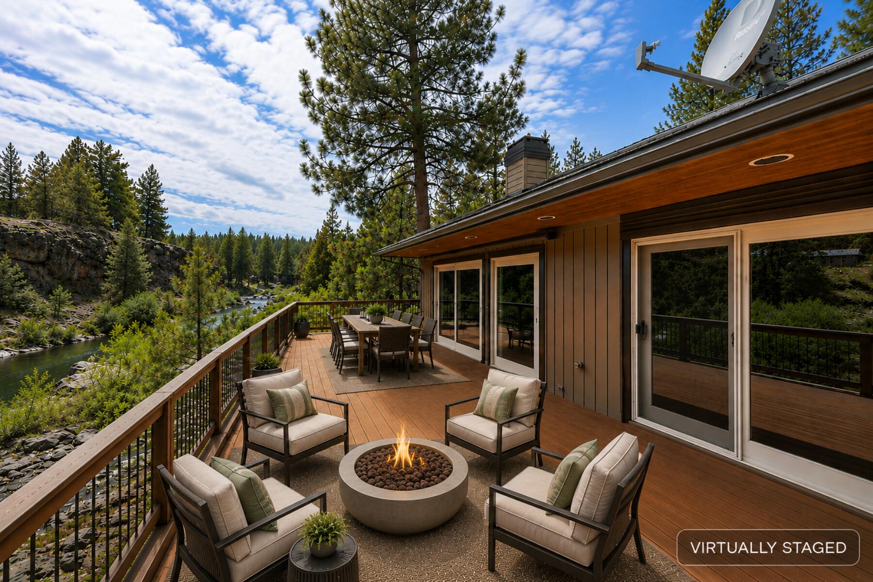 637 Northwest Silver Buckle Road Bend, OR 97703 - Photo 41 of 68 a view of swimming pool with lounge chairs