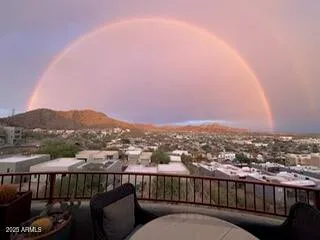 a view of city from terrace
