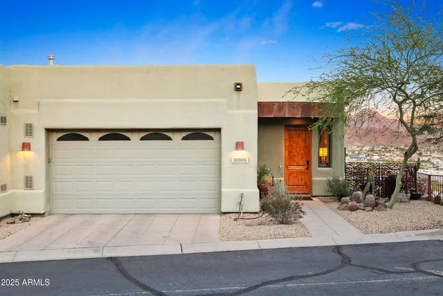 a view of a house with a patio