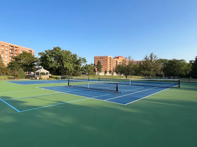 a view of a balcony with flower plants