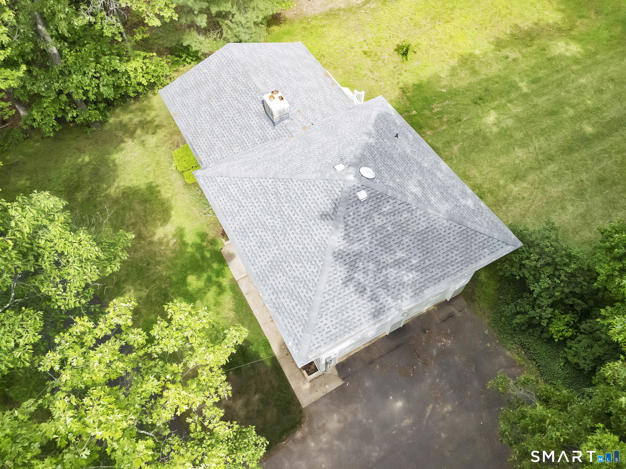 158 Notch Road Granby, CT 06035 - Photo 37 of 40 a view of a yard with a swimming pool