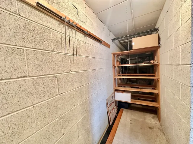 a view of walk in closet