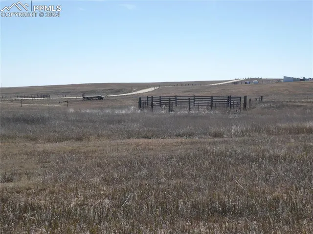 a view of wooden fence