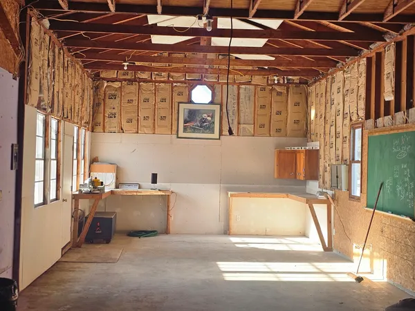 a view of a storage & utility room