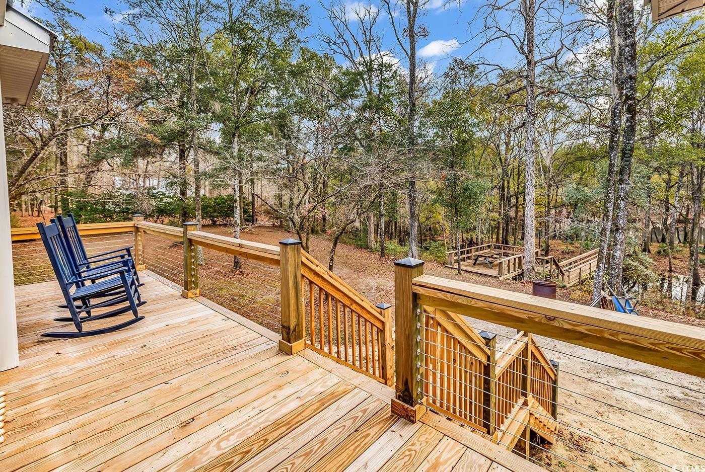 32 Old Place Kingstree, SC 29556 - Photo 3 of 40 View of wooden deck
